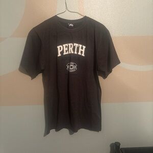 Perth Black Short Sleeve Tee